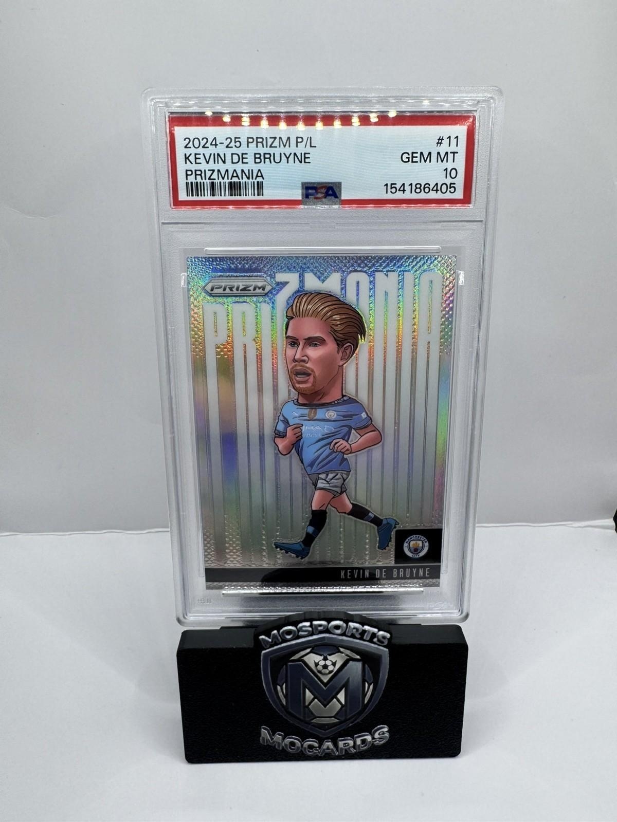 Kevin De Bruyne Panini Nobility Auto Gold PSA 10